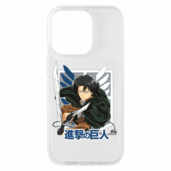 Чехол из раздела Атака на титанов Levi Ackermann для Apple iPhone 16 Pro