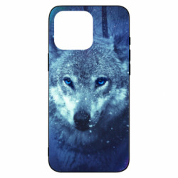Чехол из раздела Волк Blue-eyed wolf для Apple iPhone 16 Pro Max