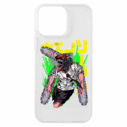Чехол из раздела Человек-бензопила Denji Chainsaw Man anime для Apple iPhone 16 Pro Max