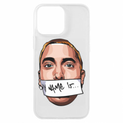 Чехол из раздела Hip Hop Eminem my name is для Apple iPhone 16 Pro Max