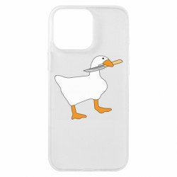 Чехол из раздела Оружие украинцев Гусь с ножом для Apple iPhone 16 Pro Max