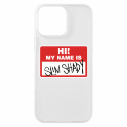 Чехол из раздела Hip Hop Hi! My name is Slim Shady для Apple iPhone 16 Pro Max