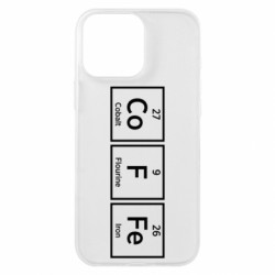 Чехол из раздела Любителям кофе Кофе Таблица Менделеева для Apple iPhone 16 Pro Max