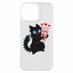 Чехол из раздела Любителям кофе Кот и Кофе для Apple iPhone 16 Pro Max