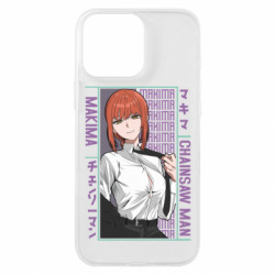 Чехол из раздела Человек-бензопила Makima для Apple iPhone 16 Pro Max