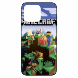 Чехол из раздела Minecraft Minecraft Starter для Apple iPhone 16 Pro Max - FATLINE Чехол из раздела Minecraft Minecraft Starter для Apple iPhone 16 Pro Max