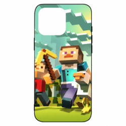 Чехол из раздела Minecraft Minecraft1 для Apple iPhone 16 Pro Max - FATLINE Чехол из раздела Minecraft Minecraft1 для Apple iPhone 16 Pro Max