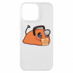 Чехол из раздела Человек-бензопила Почита с хлебушком для Apple iPhone 16 Pro Max