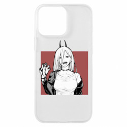 Чехол из раздела Человек-бензопила Power art для Apple iPhone 16 Pro Max