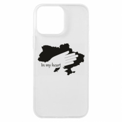 Чехол из раздела From Ukraine With Love Сердцем с Украиной для Apple iPhone 16 Pro Max