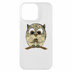 Чехол из раздела Любителям кофе Сова с кофе для Apple iPhone 16 Pro Max