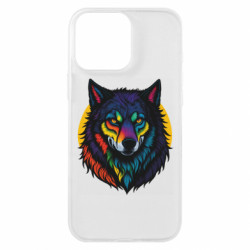 Чехол из раздела Волк Радужный волк для Apple iPhone 16 Pro Max
