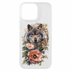 Чехол из раздела Волк Волк в цветах для Apple iPhone 16 Pro Max