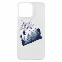 Чехол из раздела Волк Wolf and forest для Apple iPhone 16 Pro Max