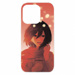 Чехол из раздела Атака на титанов Mikasa Ackerman hero для Apple iPhone 16 Pro