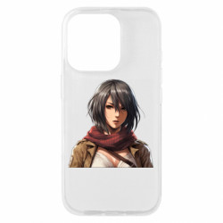 Чехол из раздела Атака на титанов Микаса из Атаки на Титанов для Apple iPhone 16 Pro