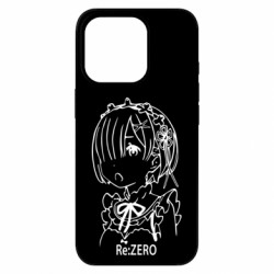 Чехол из раздела Saharok Rem Re:Zero для Apple iPhone 16 Pro - FATLINE Чехол из раздела Saharok Rem Re:Zero для Apple iPhone 16 Pro