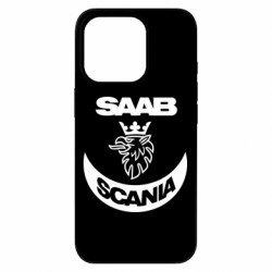Чехол из раздела Грузовики Scania SAAB logo для Apple iPhone 16 Pro