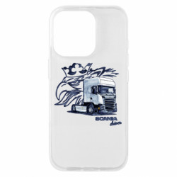 Чехол из раздела Грузовики Scania watercolor art для Apple iPhone 16 Pro