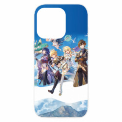 Чехол из раздела Genshin Impact Teyvat Genshin Impact для Apple iPhone 16 Pro