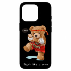 Чехол из раздела Бокс/Кикбоксинг Медведь боксер для Apple iPhone 16 Pro