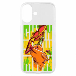 Чехол из раздела Человек-бензопила Pumped Pochita для Apple iPhone 16