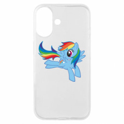 Чехол из раздела My Little Pony Rainbow Dash run для Apple iPhone 16