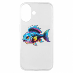 Чехол из раздела Знаки зодиака Радужная рыбка для Apple iPhone 16