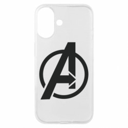 Чехол из раздела Мстители Сaptain America logo для Apple iPhone 16 - FATLINE Чехол из раздела Мстители Сaptain America logo для Apple iPhone 16