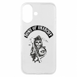 Чехол из раздела Sons of Anarchy Сыны Анархии цвета для Apple iPhone 16 - FATLINE Чехол из раздела Sons of Anarchy Сыны Анархии цвета для Apple iPhone 16