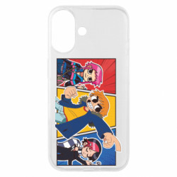 Чехол из раздела Скотт Пилигрим вступает в бой Скотт Пилигрим с Ножи Чау и Рамоной для Apple iPhone 16