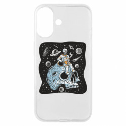 Чехол из раздела Любителям кофе Skull planet для Apple iPhone 16