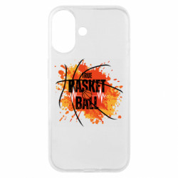 Чехол из раздела Баскетбол Настоящий Баскетбол для Apple iPhone 16