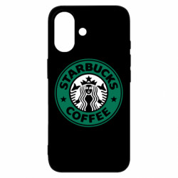 Чехол из раздела Любителям кофе Starbucks Logo для Apple iPhone 16