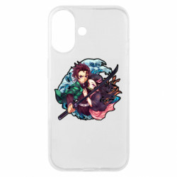 Чехол из раздела Demon Slayer Tanjiro and Nezuko для Apple iPhone 16
