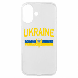 Чехол из раздела From Ukraine With Love Ukraine, Флаг и Герб Украины для Apple iPhone 16