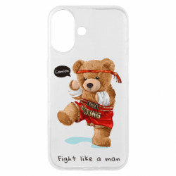 Чехол из раздела Бокс/Кикбоксинг Медведь боксер для Apple iPhone 16