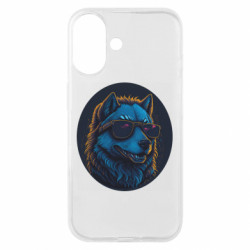 Чехол из раздела Волк Волк в очках для Apple iPhone 16