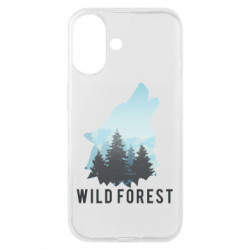 Чехол из раздела Волк Wild forest для Apple iPhone 16