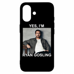 Чехол из раздела Мемы Yes, i'm Ryan Gosling для Apple iPhone 16 - FATLINE Чехол из раздела Мемы Yes, i'm Ryan Gosling для Apple iPhone 16