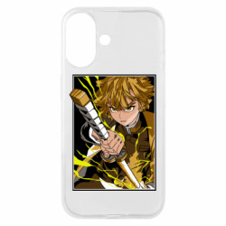 Чехол из раздела Demon Slayer Zenitsu для Apple iPhone 16