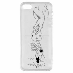 Чехол из раздела Авторские принты Attraction of man and machine для Apple iPhone 5 - FATLINE Чехол из раздела Авторские принты Attraction of man and machine для Apple iPhone 5