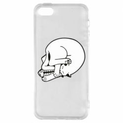 Чехол из раздела Черепа Кот с рыбьей костью. Череп для Apple iPhone 5 - FATLINE Чехол из раздела Черепа Кот с рыбьей костью. Череп для Apple iPhone 5