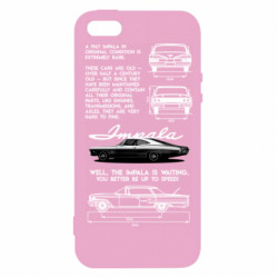 Чохол з розділу Legendary Cars 1967 Chevrolet Impala для Apple iPhone 5S - FATLINE Чохол з розділу Legendary Cars 1967 Chevrolet Impala для Apple iPhone 5S