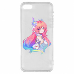 Чехол из раздела Honkai Star Rail Cyrene для Apple iPhone 5S - FATLINE Чехол из раздела Honkai Star Rail Cyrene для Apple iPhone 5S