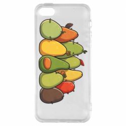 Чехол из раздела ShelganenOK Фрукты для Apple iPhone 5S - FATLINE Чехол из раздела ShelganenOK Фрукты для Apple iPhone 5S