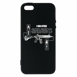 Чехол из раздела Strength and Power: Weapons Heckler & Koch HK416 для Apple iPhone 5S - FATLINE Чехол из раздела Strength and Power: Weapons Heckler & Koch HK416 для Apple iPhone 5S