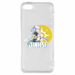 Чехол из раздела Wuthering Waves Jinhsi для Apple iPhone 5S - FATLINE Чехол из раздела Wuthering Waves Jinhsi для Apple iPhone 5S