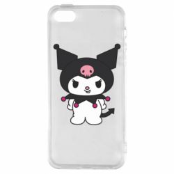 Чохол з розділу Onegai My Melody Куромі. Руки в боки для Apple iPhone 5S - FATLINE Чохол з розділу Onegai My Melody Куромі. Руки в боки для Apple iPhone 5S