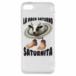 Чехол из раздела Мемы с нейросети La Vaca Saturno Saturnita для Apple iPhone 5S - FATLINE Чехол из раздела Мемы с нейросети La Vaca Saturno Saturnita для Apple iPhone 5S